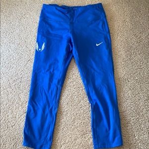 USATF nike cropped leggings